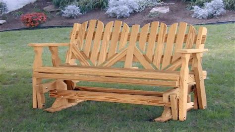 Wooden Porch Glider Plans (see description) (see description) - YouTube