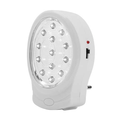 LYUMO 13 LED Rechargeable Home Emergency Light Automatic Power Failure Outage Lamp, Emergency ...