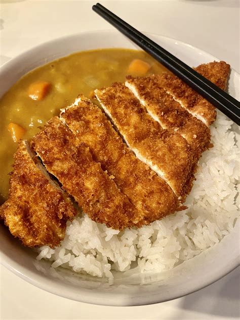 [homemade] chicken cutlet curry : r/food