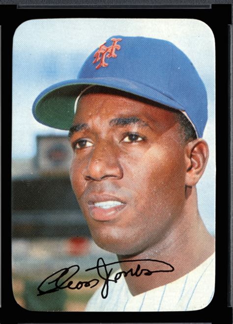 Cleon Jones Mets Topps Baseball Cards Thru the Years