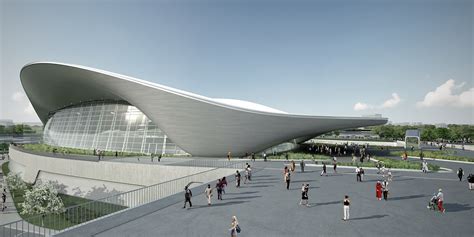 Gallery of London Aquatics Centre for 2012 Summer Olympics / Zaha Hadid ...