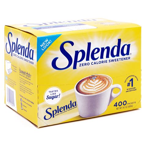 Splenda Zero Calorie Sweetener Packets - 400 Count - Walmart.com - Walmart.com