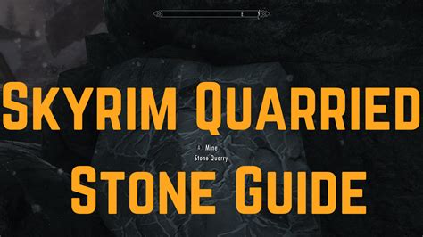 [Tried And Tested]: How To Get Skyrim Quarried Stone - eXputer.com