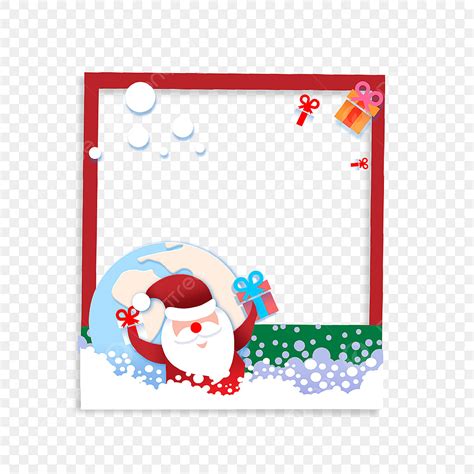 Hình ảnh Christmas Snowball Polaroid Photo Frame PNG , Quả Cầu Tuyết, Ông Già Noen, Quà Tặng PNG ...