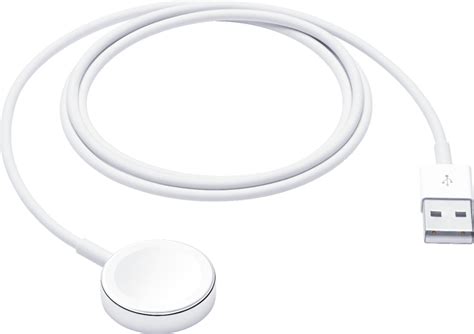 Apple Watch Magnetic Charging Cable (1m) White MX2E2AM/A - Best Buy