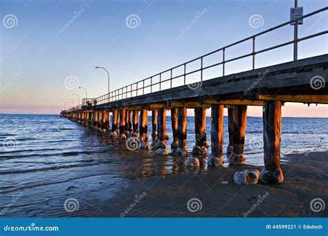 Altona Pier Melbourne Australia Stock Image - Image of colorful, point: 44599221