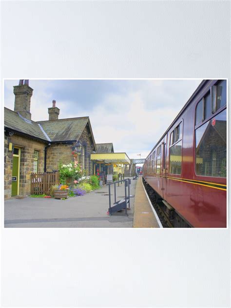 "Embsay Station" Poster by JacquiK | Redbubble