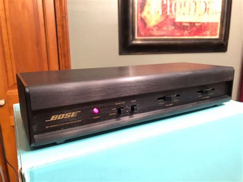 Bose 901 Series VI Active Equalizer - Tested-Works | Equalizer, It works, Active