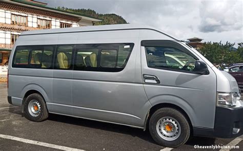 Highroof Hiace Bus - Heavenly Bhutan