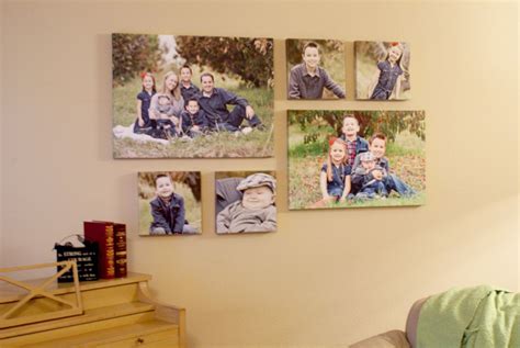 Ideas For Putting Pictures On The Wall Without Frames | Picture collage ...