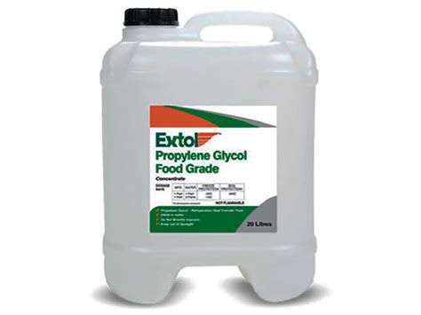 Extol Glycol Propylene USP Food Grade 20ltr from Reece