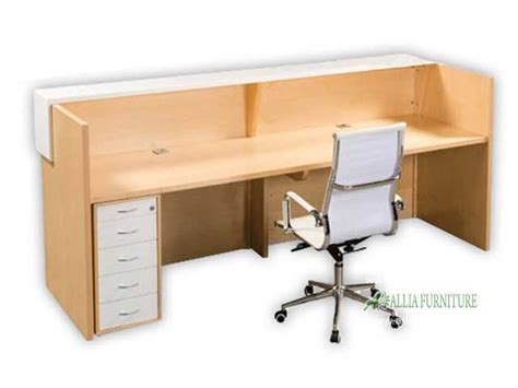 Meja resepsionis tunggu minimalis coco - Allia Furniture