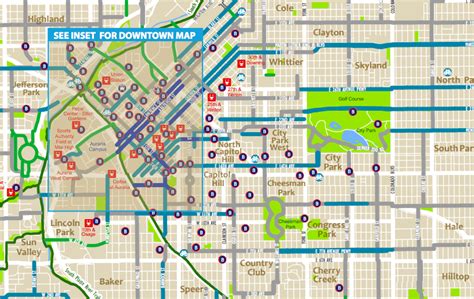 Get your 2017 Denver bike map right here