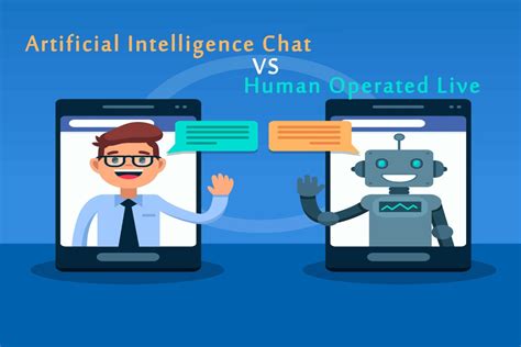 Artificial Intelligence Chat vs. Human Operated Live Chat | HeroBot