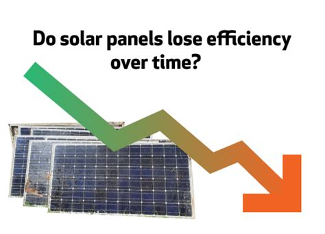 Do solar panels lose efficiency over time? Should you replace it at the end?