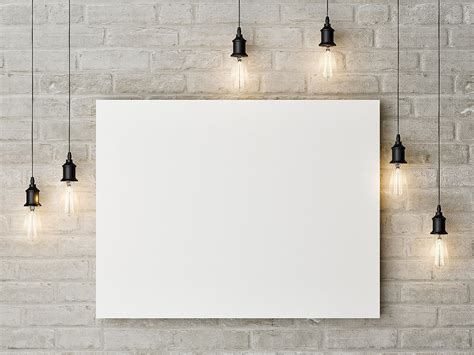 Free Canvas Painting Mockup