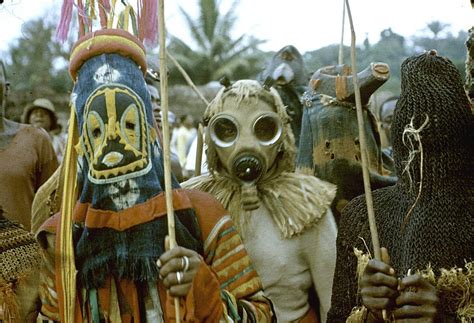 African Masquerades: Incredible Photos Of Tribal Masks 1942-1972 - Flashbak