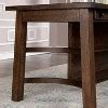 67" Foret Rustic Counter Height Dining Table Rustic Oak - Homes: Inside + Out : Target