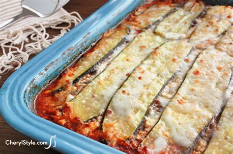 Noodle-less Zucchini Lasagna | Skinny Times