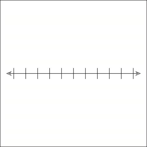 Blank Number Line 1-10 - 10 Free PDF Printables | Printablee