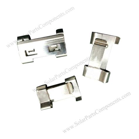 2 Wire 90° PV clips, 304 Stainless Steel, SPC-PV-CC10