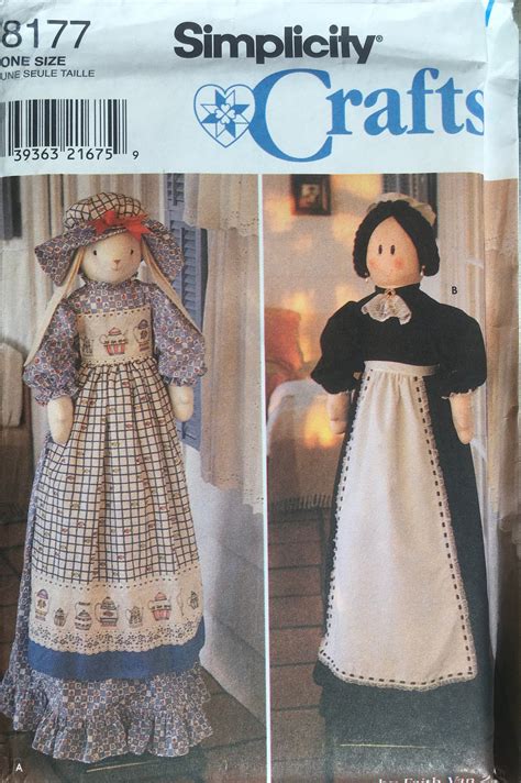 Simplicity 8177 Craft Pattern (Vintage) UNCUT by ANAPAHOMEDECOR on Etsy Crafts Sewing Patterns ...