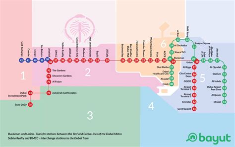 Dubai Metro - A Complete Guide: Map, Timings, Stations & More - MyBayut