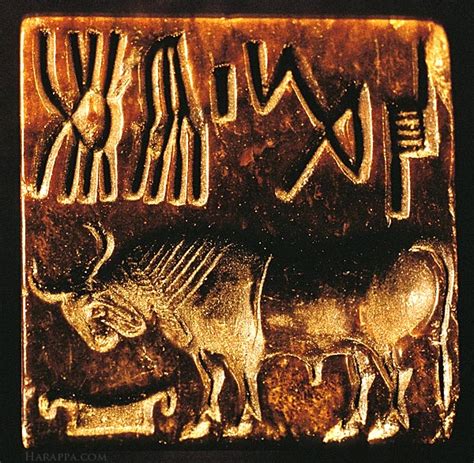 Bison seal, Mohenjo-daro | Harappa