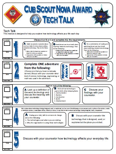 Nova Stem Awards | Cub scout activities, Cub scouts, Cub scout law