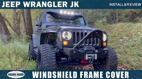 How to Build Your Jeep Wrangler | Windshield Frame Cover | Install & Review - YouTube