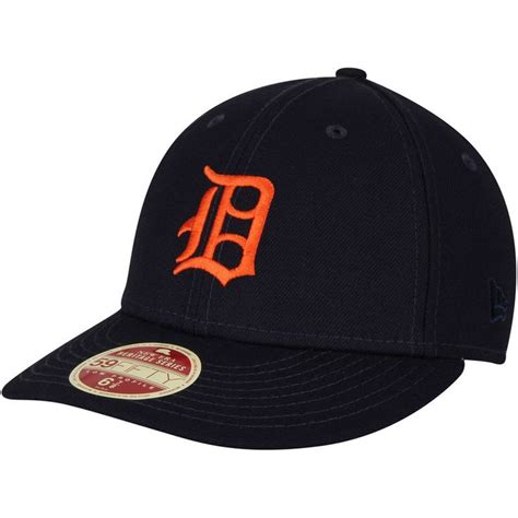 Detroit Tigers New Era Cooperstown Collection Vintage Fit 59FIFTY Fitted Hat - Navy | Fitted ...