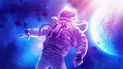Astronaut In Another Universe 4k Astronaut In Another Universe 4k wallpapers 4k Wallpaper ...