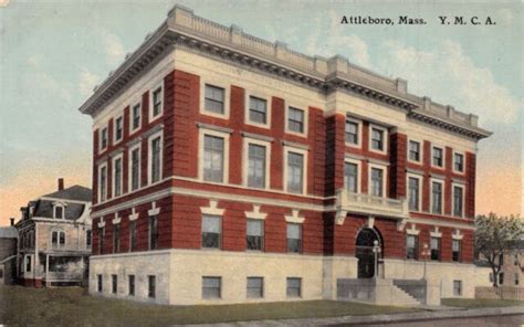 ATTLEBORO MASSACHUSETTS-YMCA-NORTH MAIN STREET POSTCARD 1912 PSMK | eBay