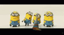 Happybirthday Minions GIF - Happybirthday Minions Funny - Discover & Share GIFs