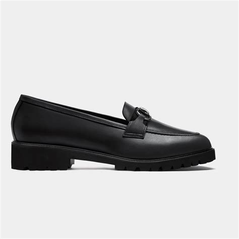 Horsebit Chunky Loafer - black leather | Sumissura