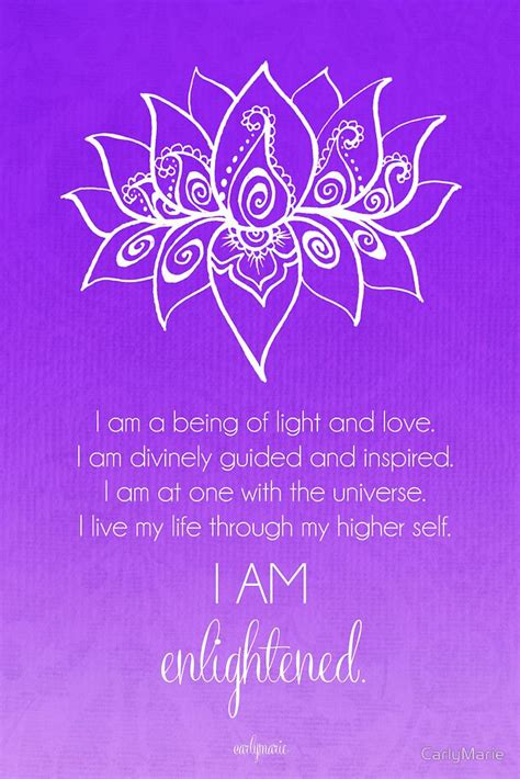 Crown Chakra Affirmation by CarlyMarie | Chakra affirmations, Affirmations, Chakra