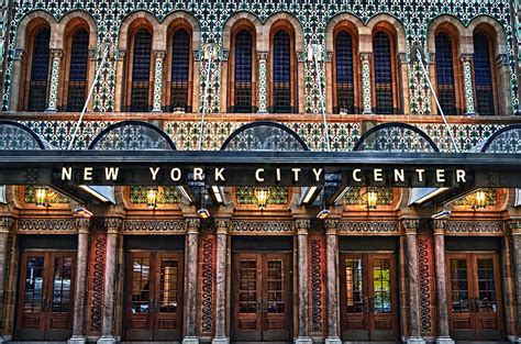 Facade of the New York City Center | New york city, New york city ny, City