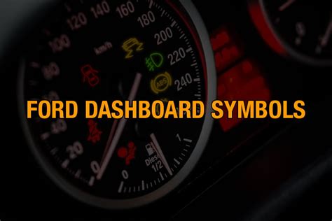 Ford Dashboard Warning Lights | Decoratingspecial.com