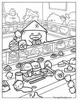 20 Sushi Coloring Pages Free PDF Printables  Books Cute sketch template
