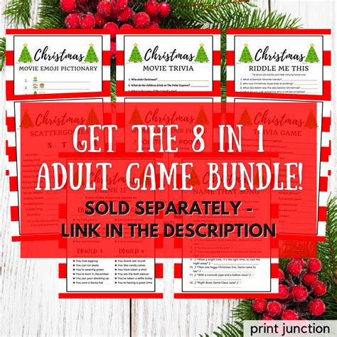 Christmas Music Trivia Game Christmas Song Trivia Christmas Name That Song Printable Games ...