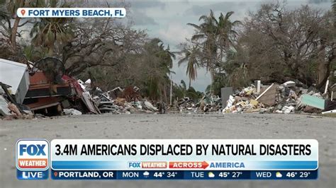 Natural disasters forced 3.4 million Americans out of their homes in 2022 | Latest Weather Clips ...