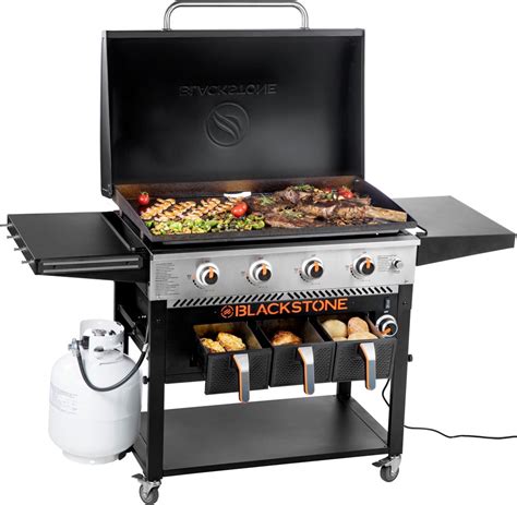 Blackstone 4-Burner 36" Griddle With Air Fryer and Hood – BrickSeek