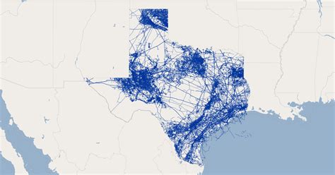 Texas Pipelines - Texas | GIS Map Data | Railroad Commission of Texas ...