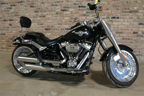 Pre-Owned 2018 Harley-Davidson Softail Fat Boy 114 FLFBS Cruiser in ...