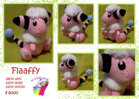 Flaaffy pokemon plush handmade by chocoloverx3 on DeviantArt