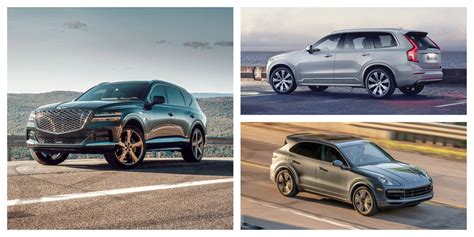 Every 2022 Mid-Size Luxury Crossover SUV Rankings