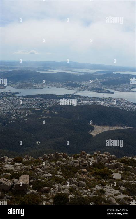 Tasmania Mount Wellington summit Stock Photo - Alamy