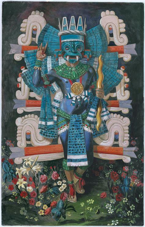 Tlaloc in Quinxochimaca Tlaloc Rain God Native American | Etsy | Arte azteca, Obras de arte ...