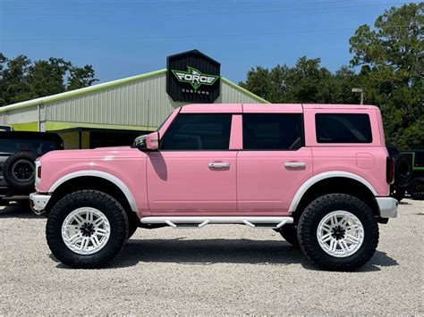 Pink Ford Bronco