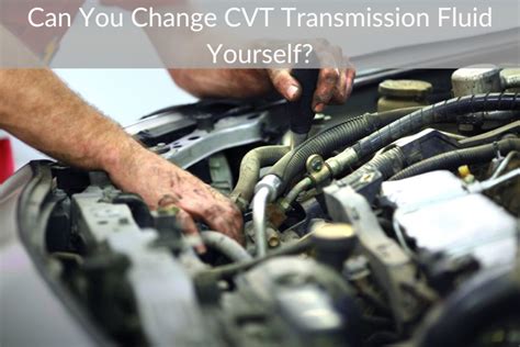 Can You Change CVT Transmission Fluid Yourself? – Parks Royal